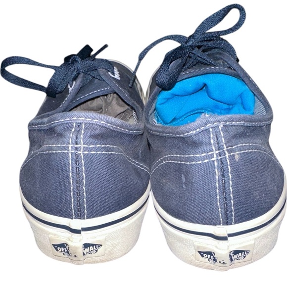 (2 for $10) Vans Classic Navy Blue Canvas Sneakers - Picture 6 of 7